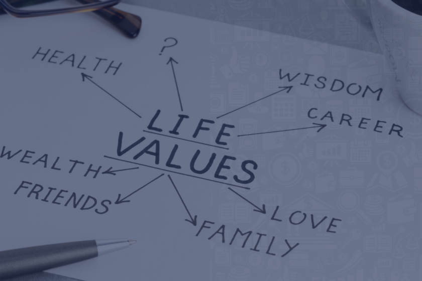 Personal values and goals Blog Banner